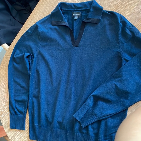 Club Monaco men long sleeve polo shirt - Picture 2 of 5